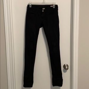 Super skinny black jeans